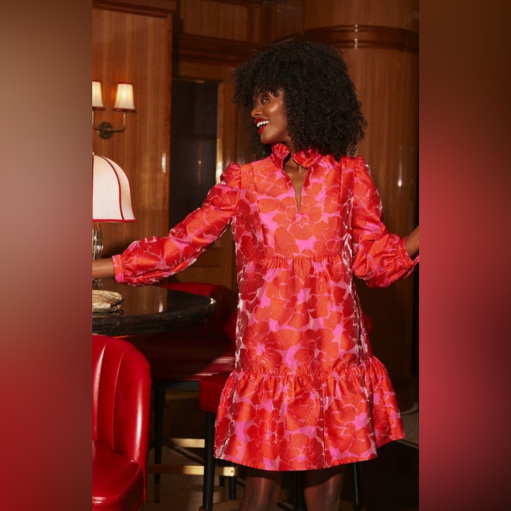 Tuckernuck Red Patterned Jacket - Picture 2 of 4